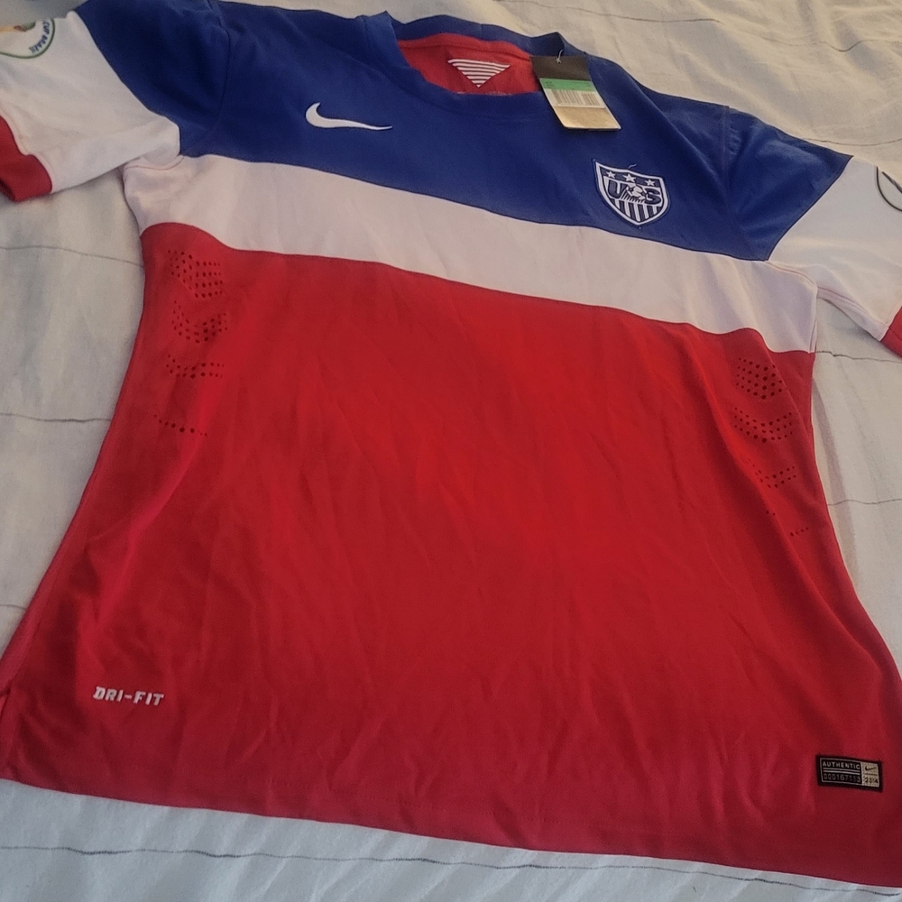 Nike USA Men's 2014 Bomb-pop team soccer jersey